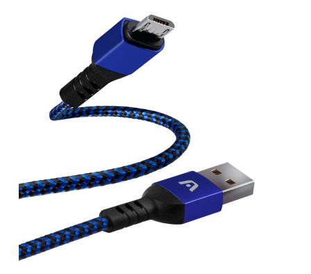 CABLE ARG-CB-0021BL MICRO USB TO USB 1.8M AZUL