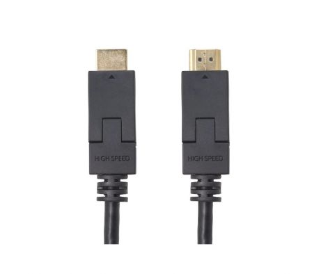 CABLE ARG-CB-1910 HDMI A HDMI 180º 1.8M DORADO