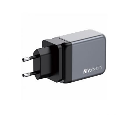 CARGADOR DE PARED VERBATIM GAN DE 65W