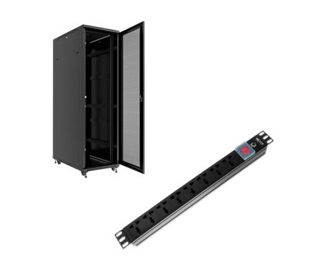 PROMO RACK 42U SERV 600X1000 + PDU