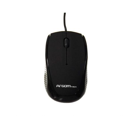 MOUSE USB ÓPTICO 3D CON CABLE MS14 ARG-MS-0014B