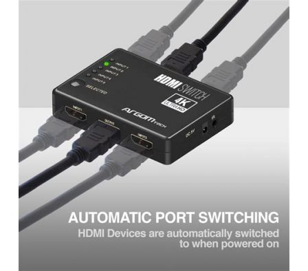 CONMUTADOR HDMI DE 5 PUERTOS ARG-AV-5125