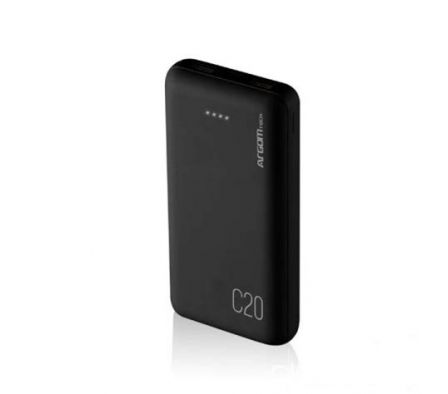 POWER BANK ARG-PB-1144BK 20000 MAH NEGRO