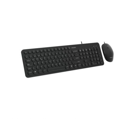 TECLADO  PHILIPS C334 COMBO MULTIMEDIA 1000DPI