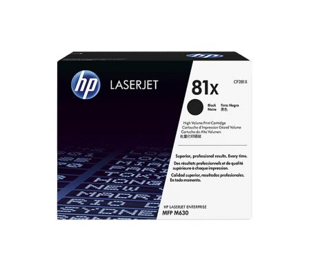 TONER HP CF281X (81X) NEGRO
