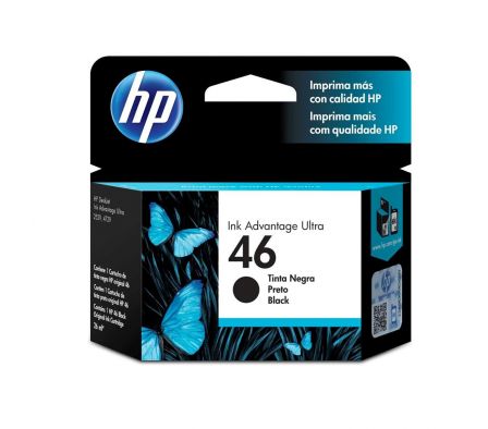 TINTA HP CZ637AL 46 NEGRO IMP 2529/4729/5739