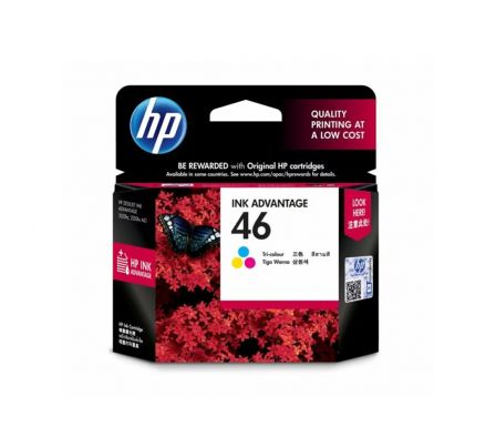 TINTA HP CZ638AL 46 COLOR IMP 2529/4729/5739