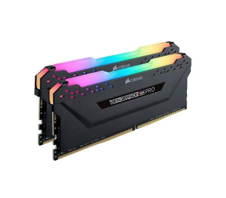 MEM DDR4 16GB 2666 MHZ CORSAIR VENGEANCE RGB 2X8 N