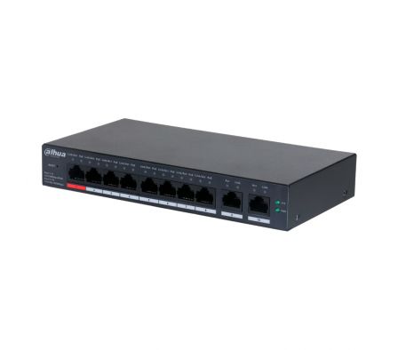 SWITCH DH-CS4010-8ET-110 8PTOS PoE