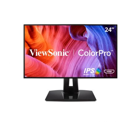 MON 24"  VIEWSONIC VP2458 FHD IPS 75HZ VGA/HDMI