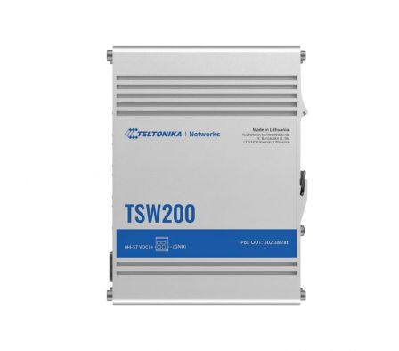 SWITCH TELTONIKA TSW200 8G 2SFP POE+