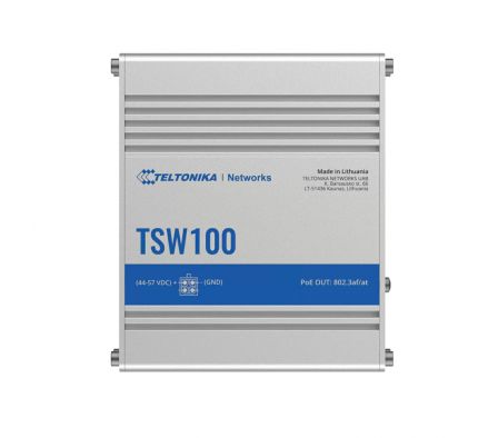 SWITCH TELTONIKA TSW100 4P POE+