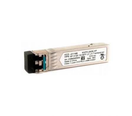 HPE X120 1G SFP LC LX TRANSCEIVER (JD119B)