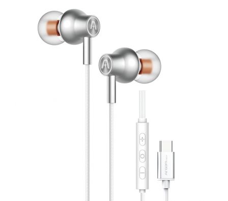 AURICULARES CON CABLE TIPO C ARG-HS-2030WT