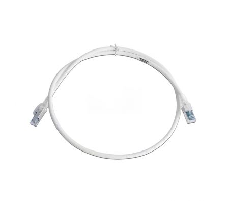 CABLE S/FTP CAT6A WHITE 0.9M SIEMON (ZM6A-S03-02B)