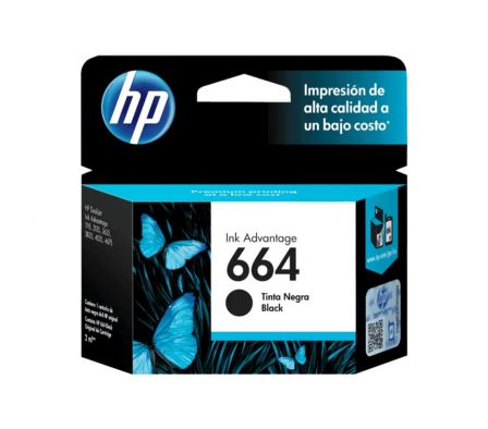 TINTA HP F6V29AL 664 NEGRO