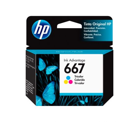 TINTA HP 3YM78AL 667 COLOR (2375/2775)