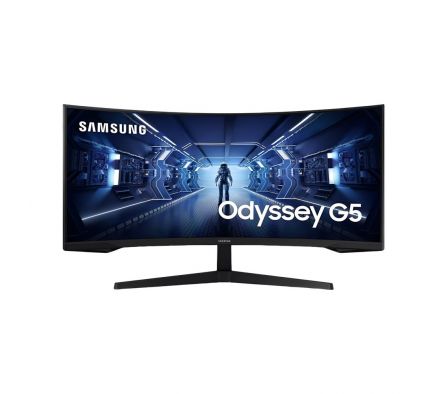MON 34" SAMSUNG LC34G55TWWNXZA HDMI 165HZ CURVO